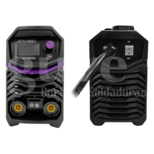AXT-257LCD Soldadora inversor, Electrodo y TIG LIFT Bi-Voltaje, con pantalla LCD 250A - Imagen 2