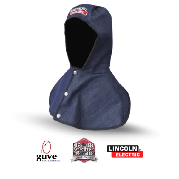 CAPUCHA PARA SOLDADOR LINCOLN MEZCLILLA 14 OZ - Imagen 2