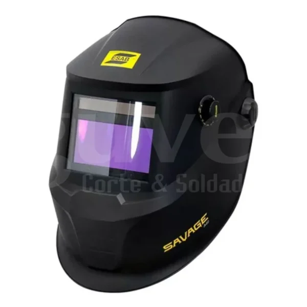 Careta Electrónica ESAB SAVAGE A40 NEGRA - Imagen 3
