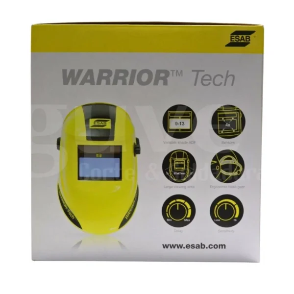 Careta Electrónica WARRIOR TECH SOMBRA 9-13 - Imagen 2