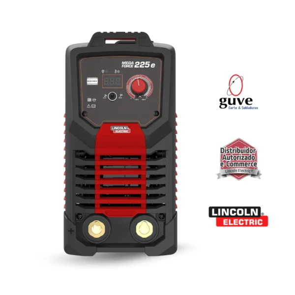 Mega Force 225 E Lincoln Soldadora Inversor Electrodo y Tig Lift - Imagen 3