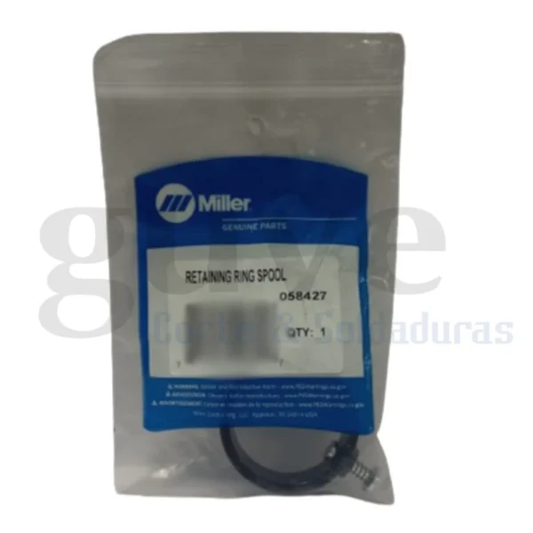 RING, RETAINING SPOOL, MILLER 058427 - Imagen 3