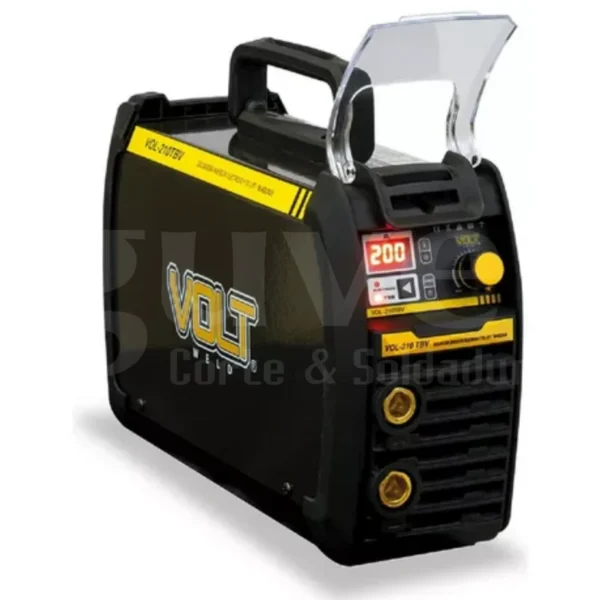Soldadora inversor Electrodo y Tig Lift Bi-Voltaje VOL-210TBV - Imagen 2