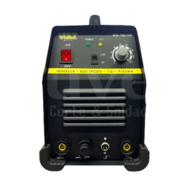 Soldadora inversor VOL-TEC160 Electrodo Tig HF y Plasma, Bi-Voltaje - Imagen 2