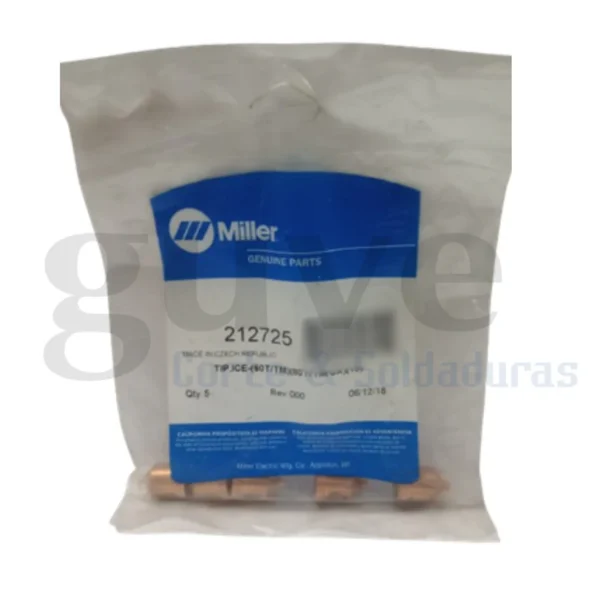 TIP ICE (80T/TM/CX) (100T/TM) 40AMP. MILLER 212725 - Imagen 2