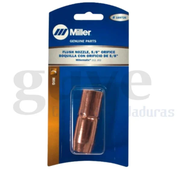 BOQUILLA SLIP TYPE .625 ORF FLUSH, MILLER 169726 - Imagen 2